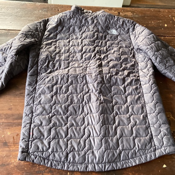 The North Face Grey Kid Coat 14/16 Large - Picture 4 of 5